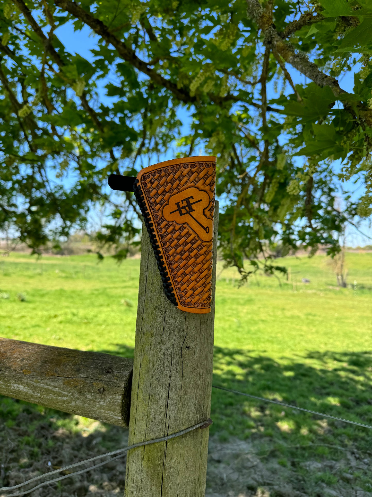 Custom Leather Flag Boot - Pistol Annie's Boutique