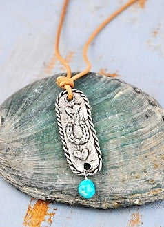 Live to Ride Necklace - Pistol Annie's Boutique