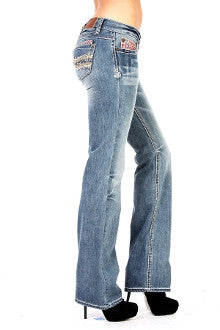 Bandana Picnic Jeans - Pistol Annie's Boutique