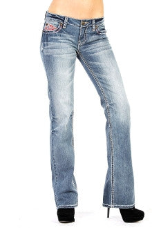 Bandana Picnic Jeans - Pistol Annie's Boutique