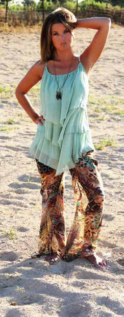 3 Lane Opal Flowing Tank Top - Pistol Annie's Boutique