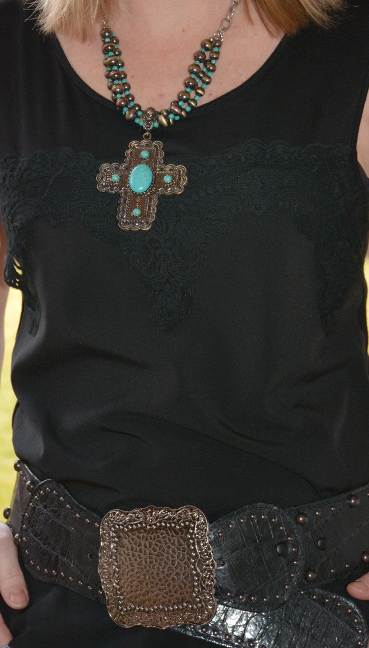 Packing Heat Black Tank - Pistol Annie's Boutique