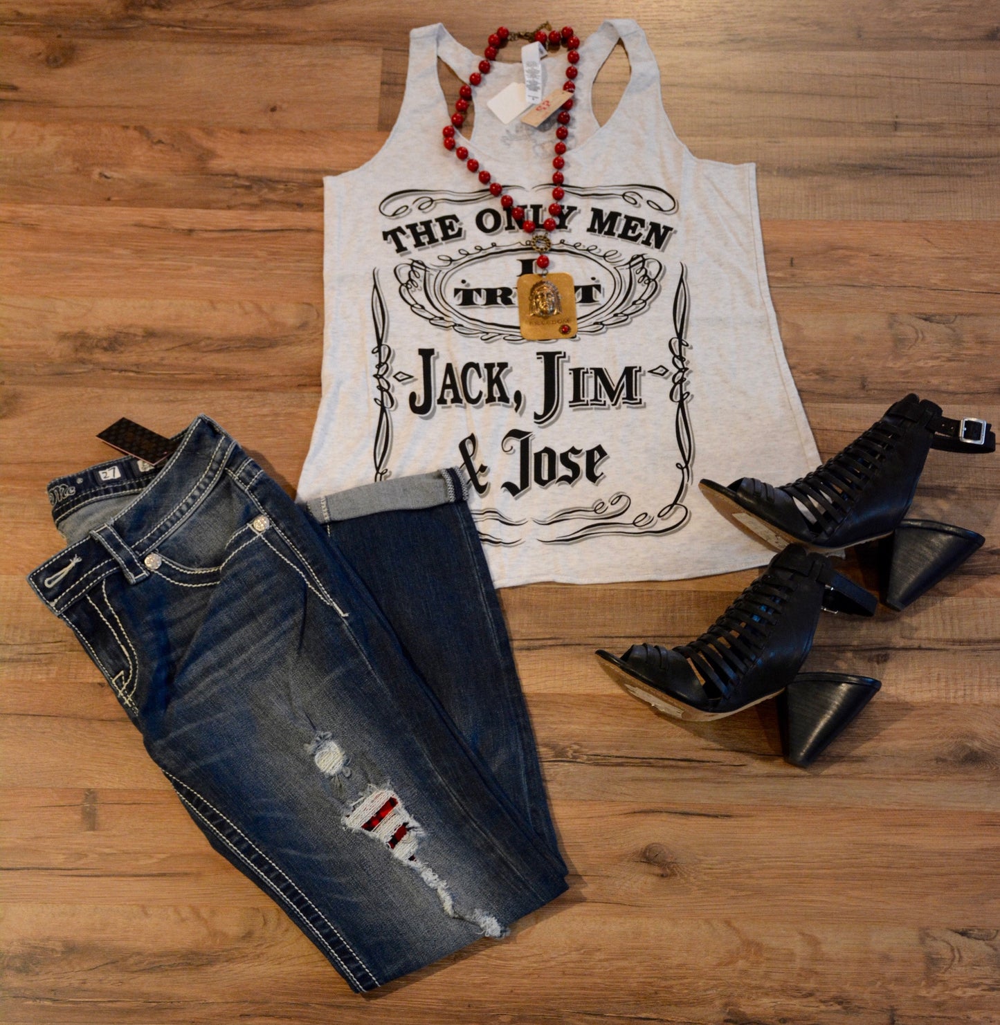 Jim, Jack & Jose - Pistol Annie's Boutique