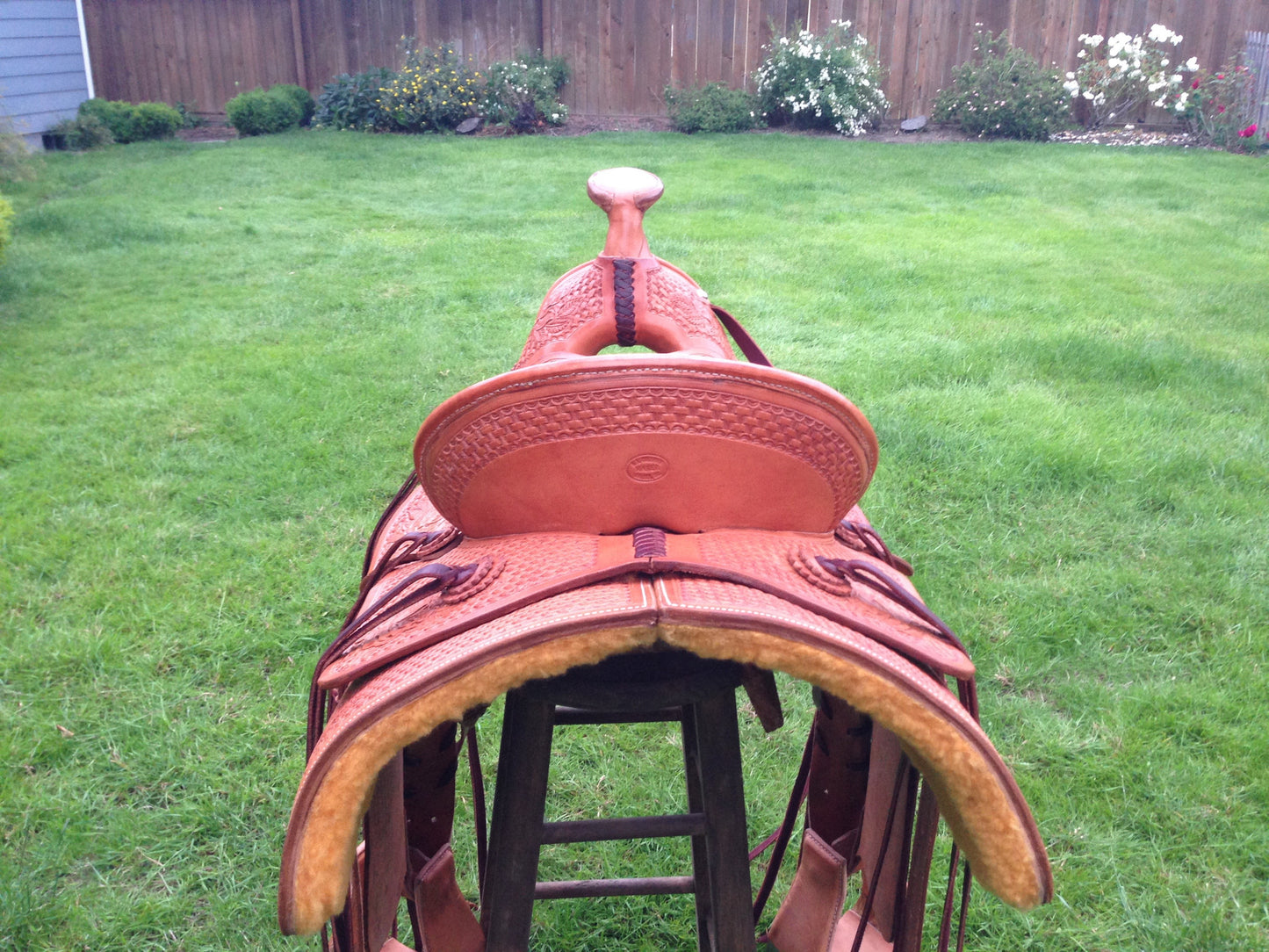 Old Style Custom Western Saddle - Pistol Annie's Boutique