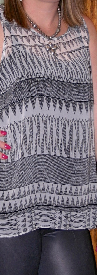Fabulously Tribal Tank - Pistol Annie's Boutique