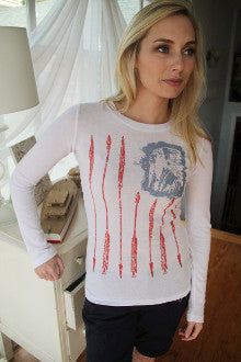 Freedom Flag Thermal - Pistol Annie's Boutique