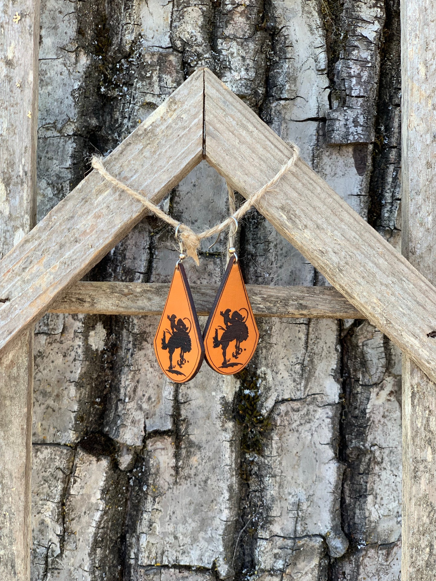 St Paul Rodeo Logo Earrings still available for purchase @ www.stpaulrodeo.com - Pistol Annie's Boutique