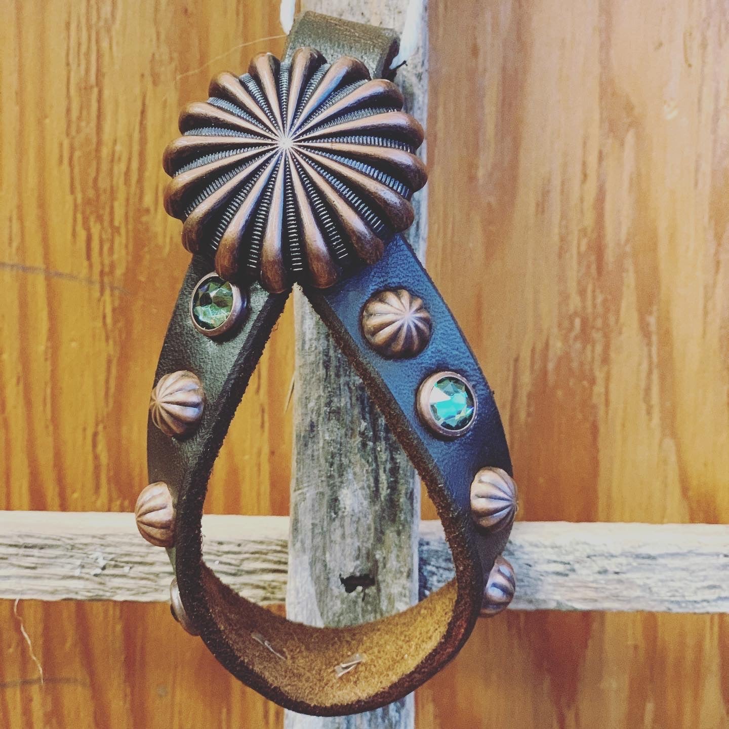 Leather Tie Down Keeper - Pistol Annie's Boutique