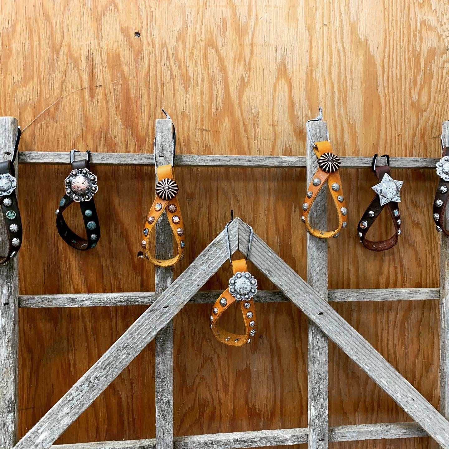 Leather Tie Down Keeper - Pistol Annie's Boutique
