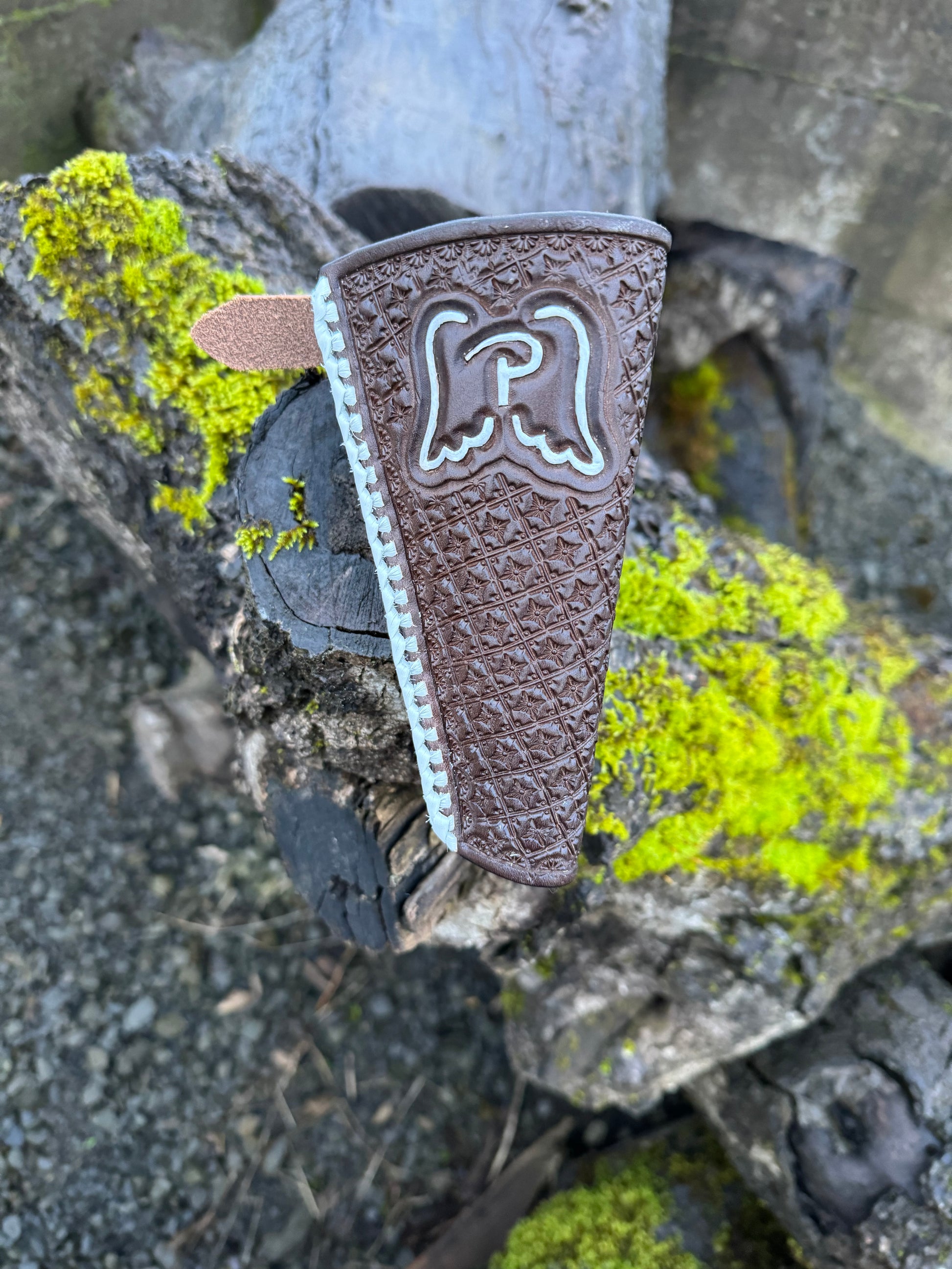 Custom Leather Flag Boot - Pistol Annie's Boutique