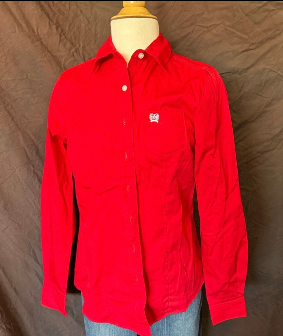 Red Cinch Women’s Blouse - Pistol Annie's Boutique