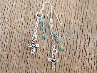 Bold Faith Earrings - Pistol Annie's Boutique
