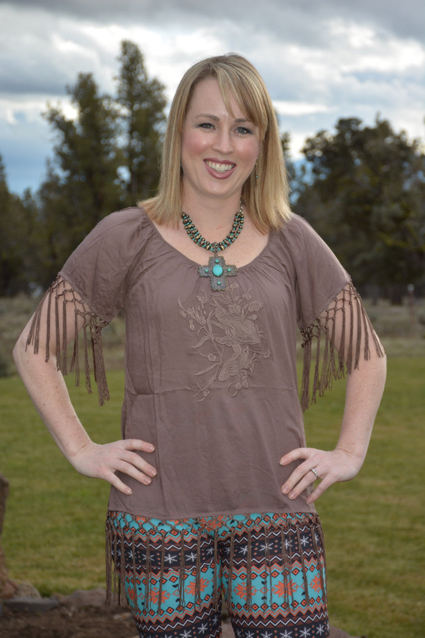 Never Gonna Change Tunic - Pistol Annie's Boutique