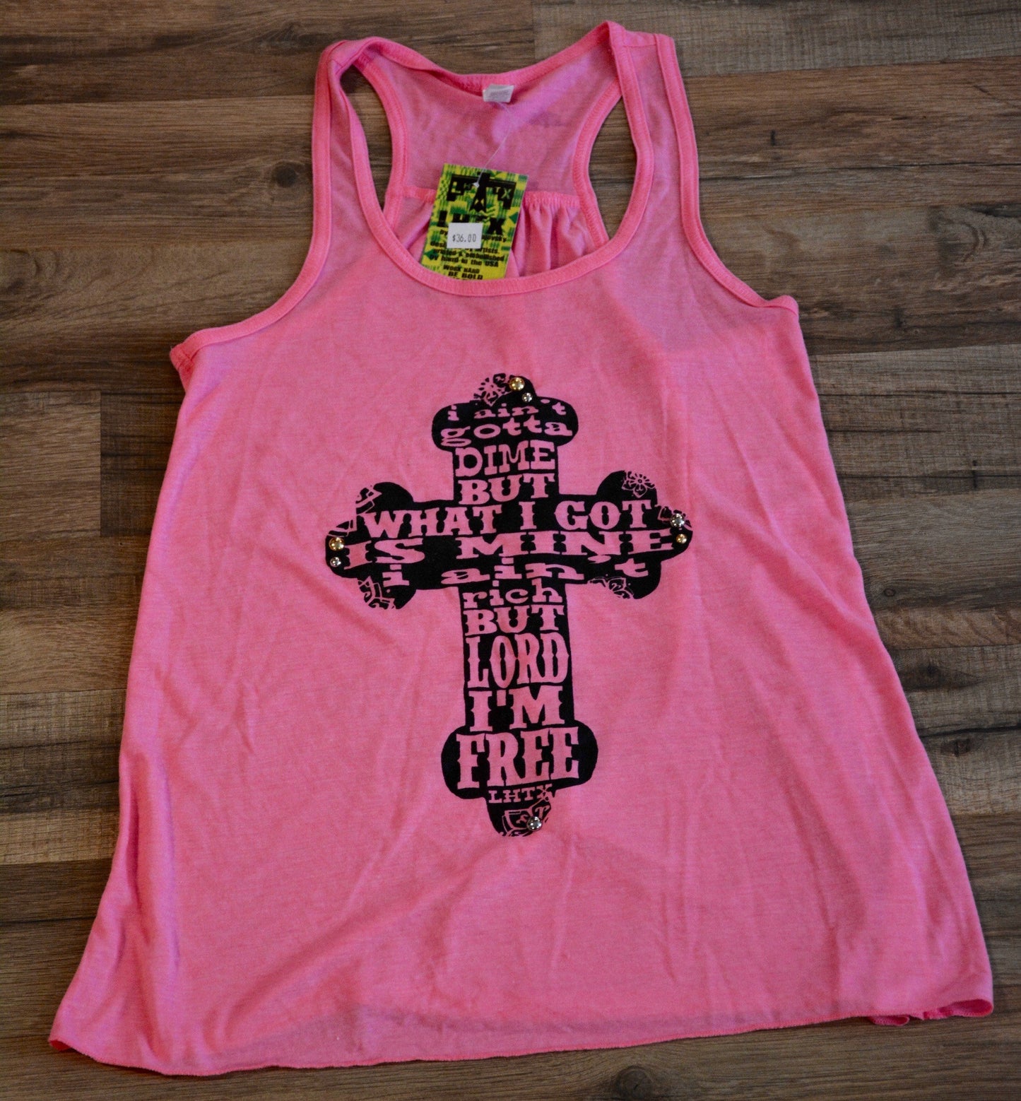 Amarillo by Morning Pink Tank Top - Pistol Annie's Boutique
