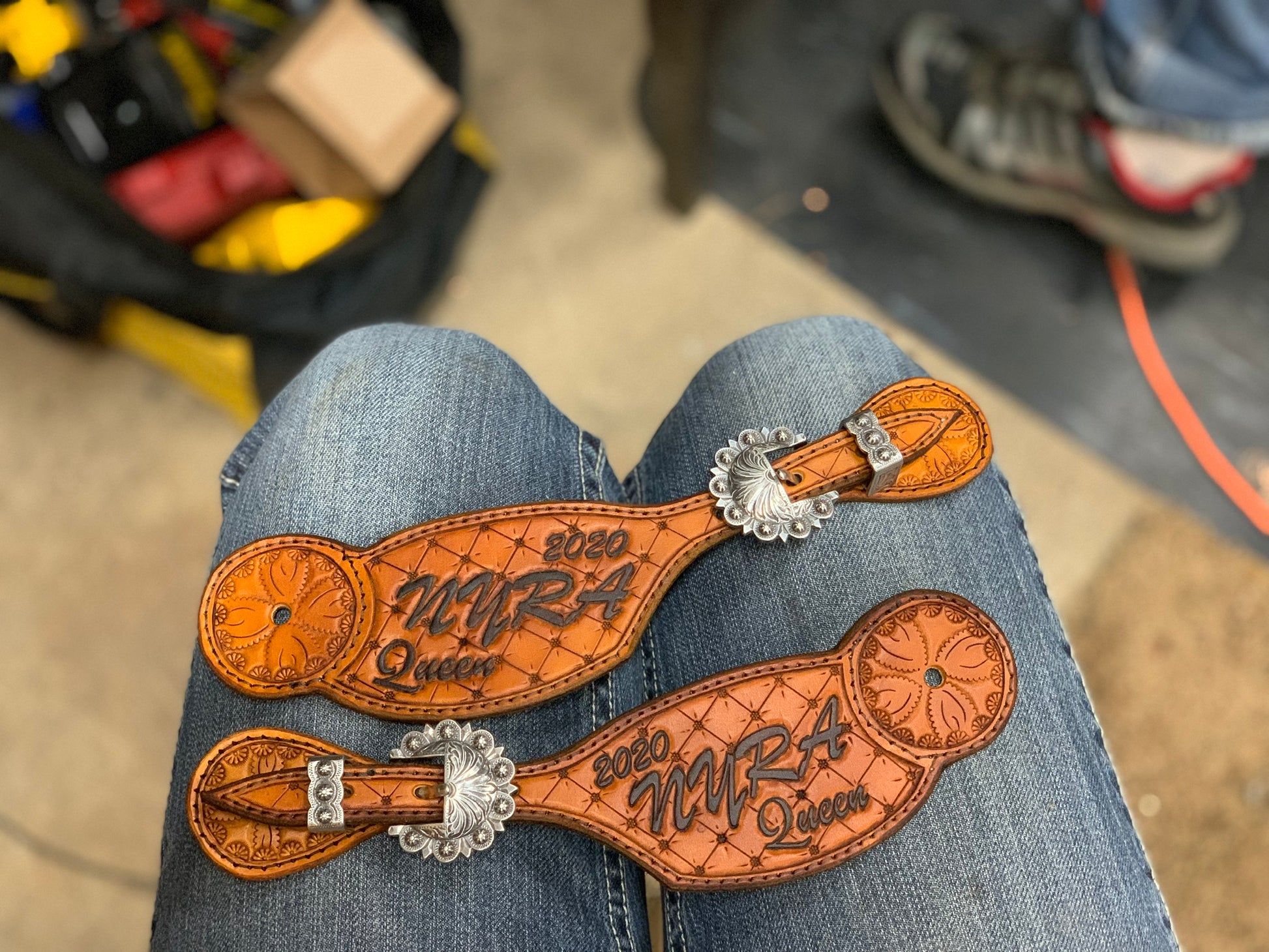 Custom Spur Straps - Pistol Annie's Boutique