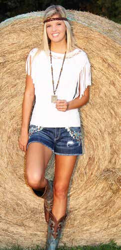 Native Denim Shorts - Pistol Annie's Boutique