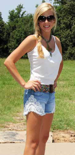 Crochet & Lace Shorts - Pistol Annie's Boutique