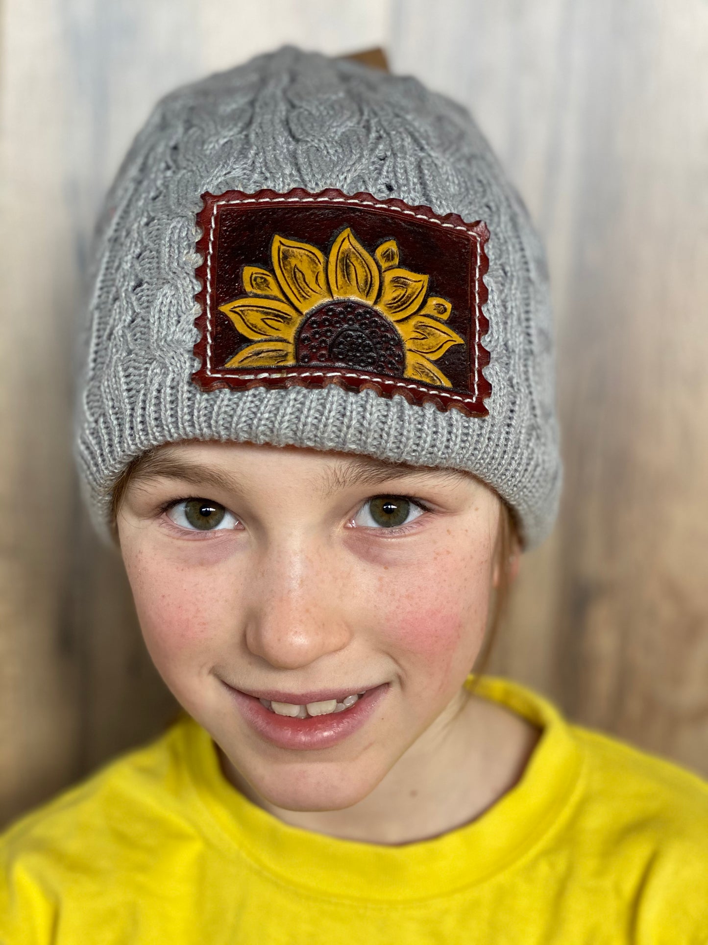 Beanie with Custom Hat Patch - Pistol Annie's Boutique